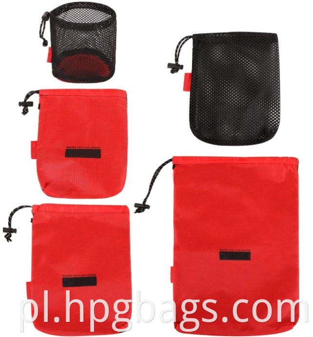 Mesh Nylon Sport Drawstring Pouch